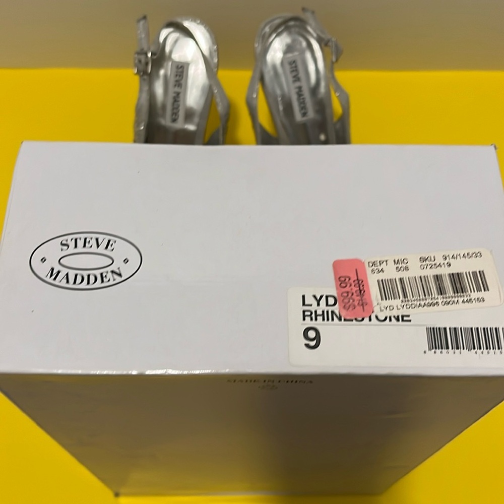 Steve Madden-Lyddiaa Rhinestone platform stiletto